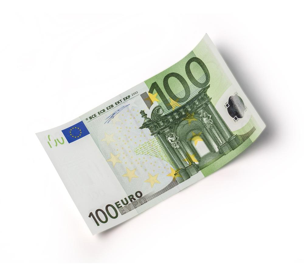100 eurová bankovka