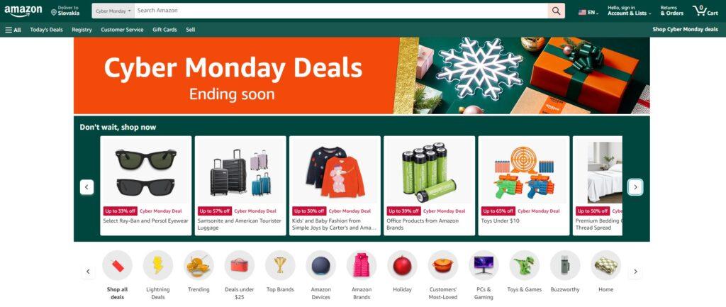 Amazon na Slovensku - e-shop, sklad a Prime Video - Vpeniaze.sk